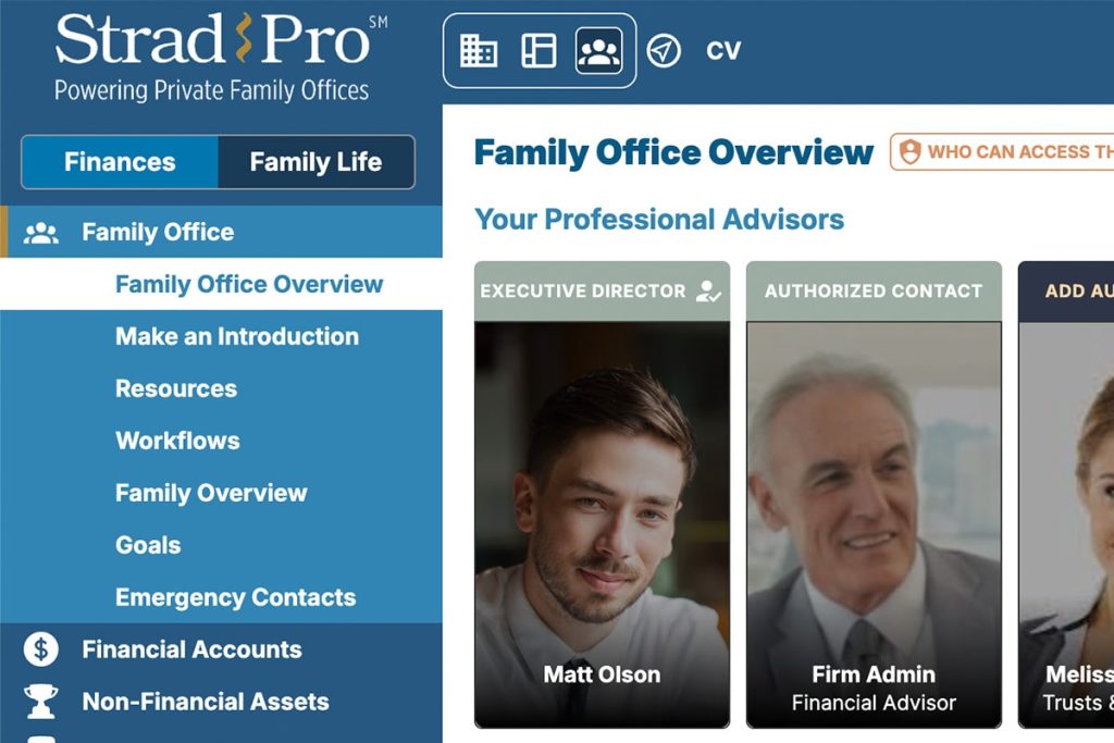 Strad Pro, Software for Financial Advisors