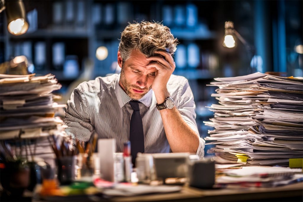 Frustrated Financial Advisor Dealing With Reporting for Family Offices